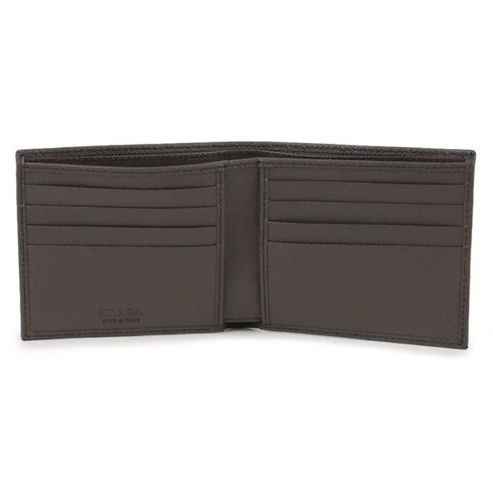 Saffiano Leather Bifold Wallet